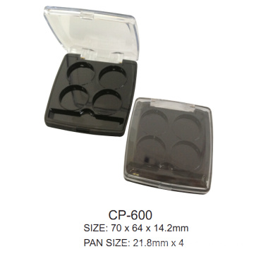 Square Plastic Compact Case Cp-600